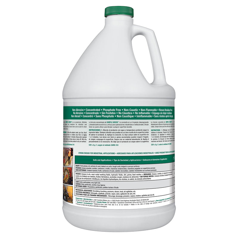 Simple Green Cleaner and Degreaser, Sassafras, 128 oz., 6/Carton (SMP13005)