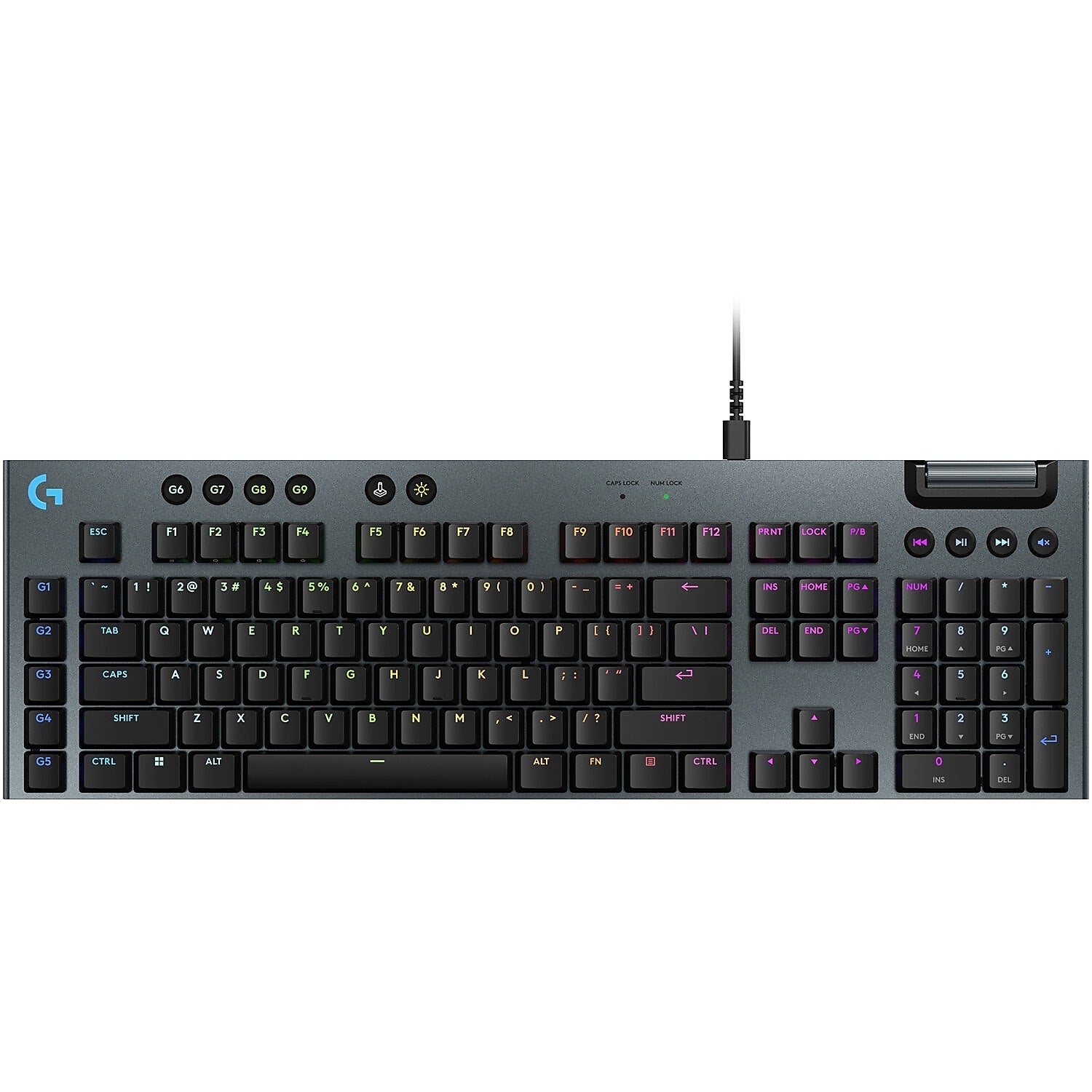 Logitech G G915 X Linear Gaming Mechanical Keyboard, Black (920-012950)