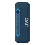 JVC True Wireless Portable Bluetooth Speaker, Water Resistant, Blue (SP-PA5BT)