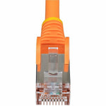 StarTech 6 ft. CAT-6a Ethernet Cable, 27AWG, Orange (NLOR-6F-CAT-6a-PATCH)