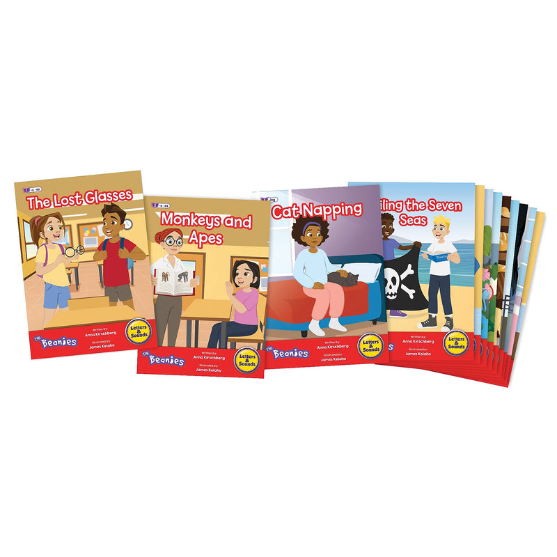 Beanstalk Books The Beanies Hi-Lo Diversity Decodables Phase 6 Set 2, 12/Set (JRLBB157)