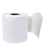 Carson Dellosa Rolled Scalloped Bulletin Board Border, 3" x 65', Whisper Gray (108538)