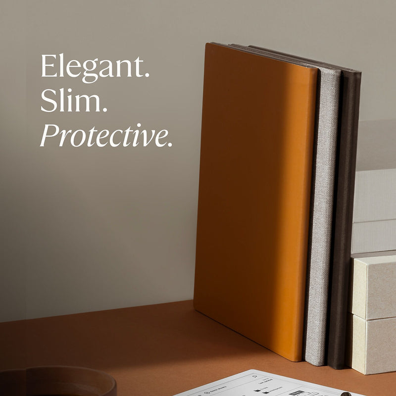 reMarkable Premium Leather 10.3" Book Folio for reMarkable 2, Brown (RM313)