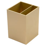 JAM PAPER Plastic Pen Holder, Gold (341gos)
