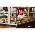 AdirOffice Wall Mount Sign Holder, 8.5" x 11", Desktop/Wall, Clear Acrylic, 24/Pack (639-8511-24-WM)