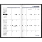 2026 AT-A-GLANCE DayMinder 3.5" x 6" Monthly Planner, Plastic Cover, Black (SK53-00-26)