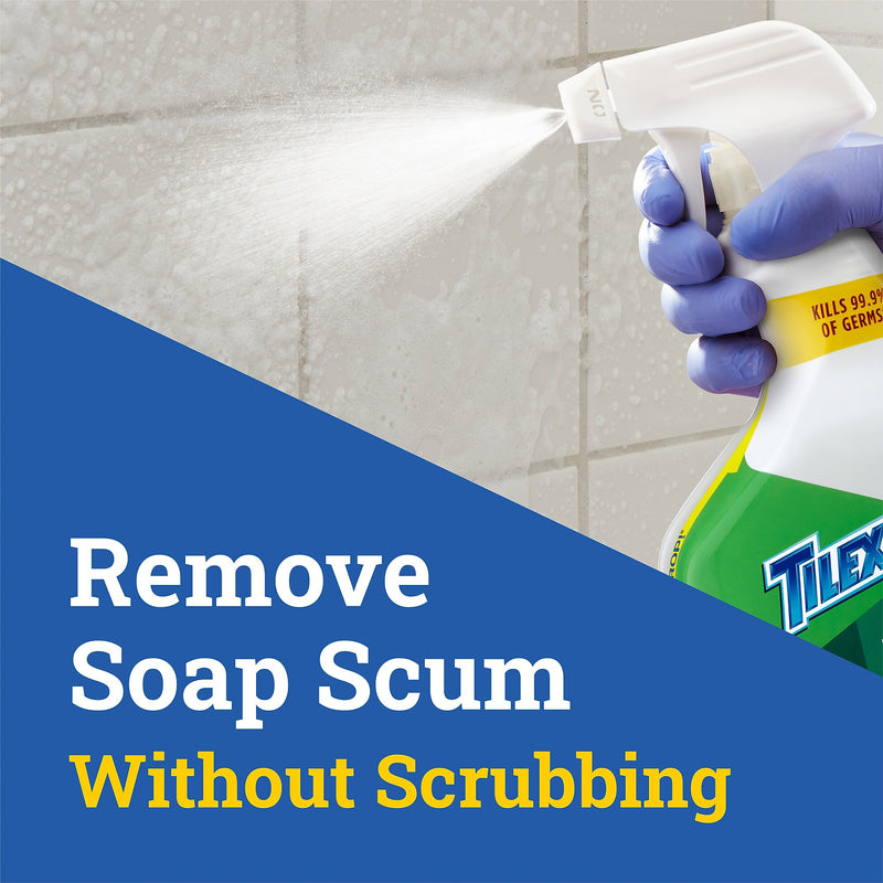 CloroxPro Tilex Disinfecting Soap Scum Remover Spray, 32 Fluid Ounces (35604)