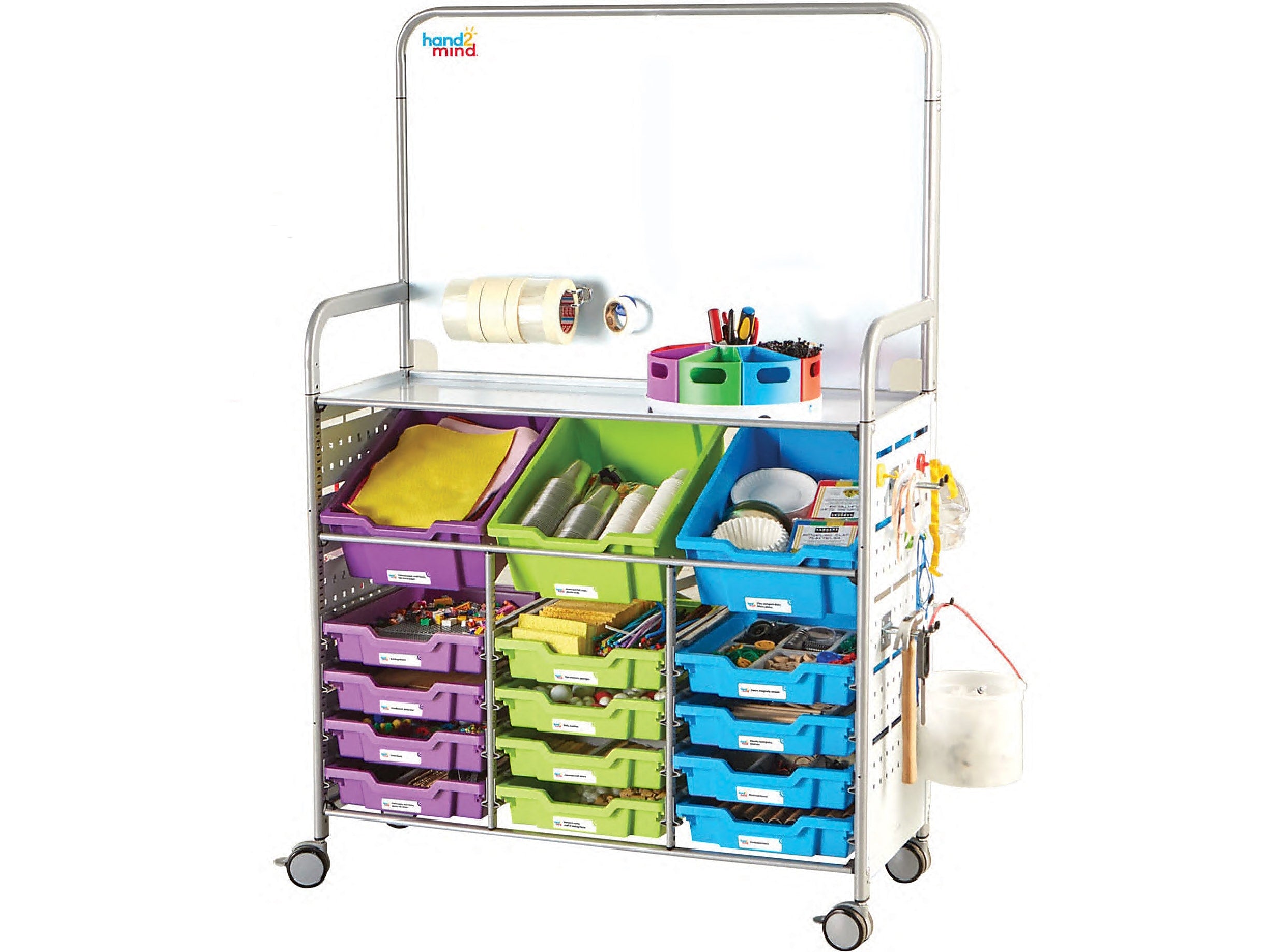 hand2mind STEM Lab Makerspace Cart (92922-ST)
