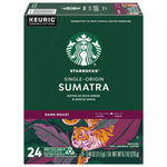 Starbucks Sumatra Coffee Keurig® K-Cup® Pods, Dark Roast, 24/Box (SBK22964)