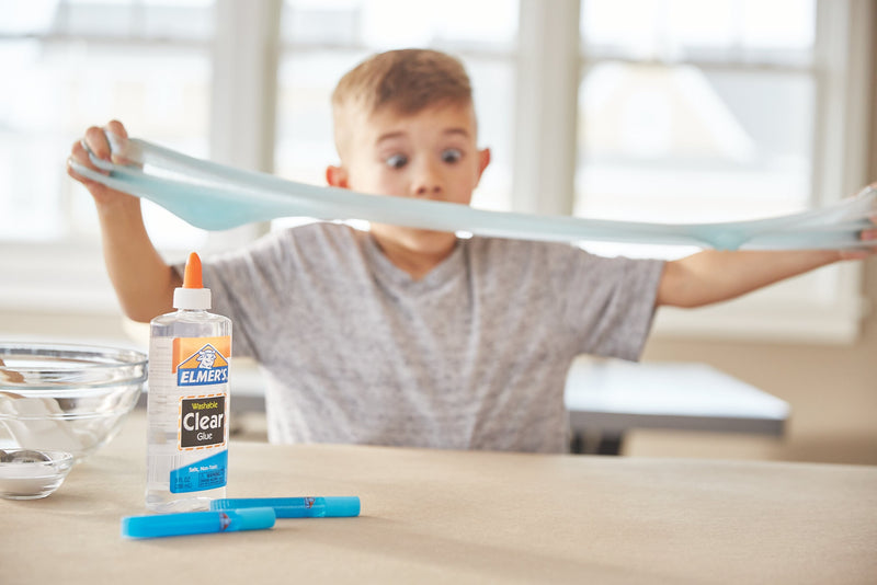 Elmer's Washable Liquid School Glue, 9 oz., Clear (E309)