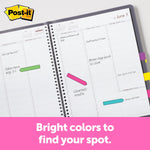 Post-it Arrow Flags, .47" Wide, Assorted Colors, 96 Flags/Pack (684-ARR4)