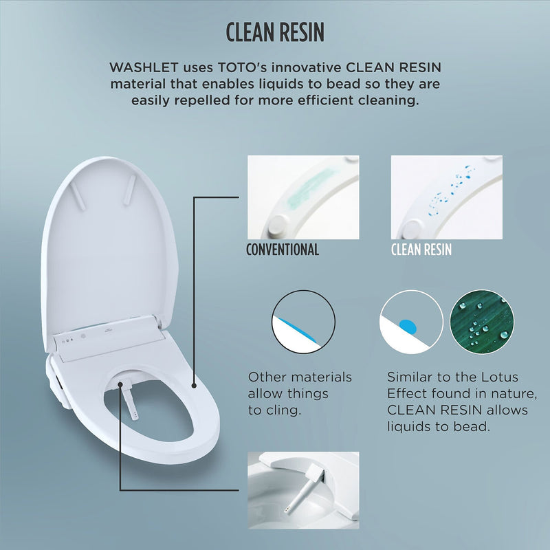 Toto K300 Elongated Soft Close Bidet Seat (SW3036R#01)