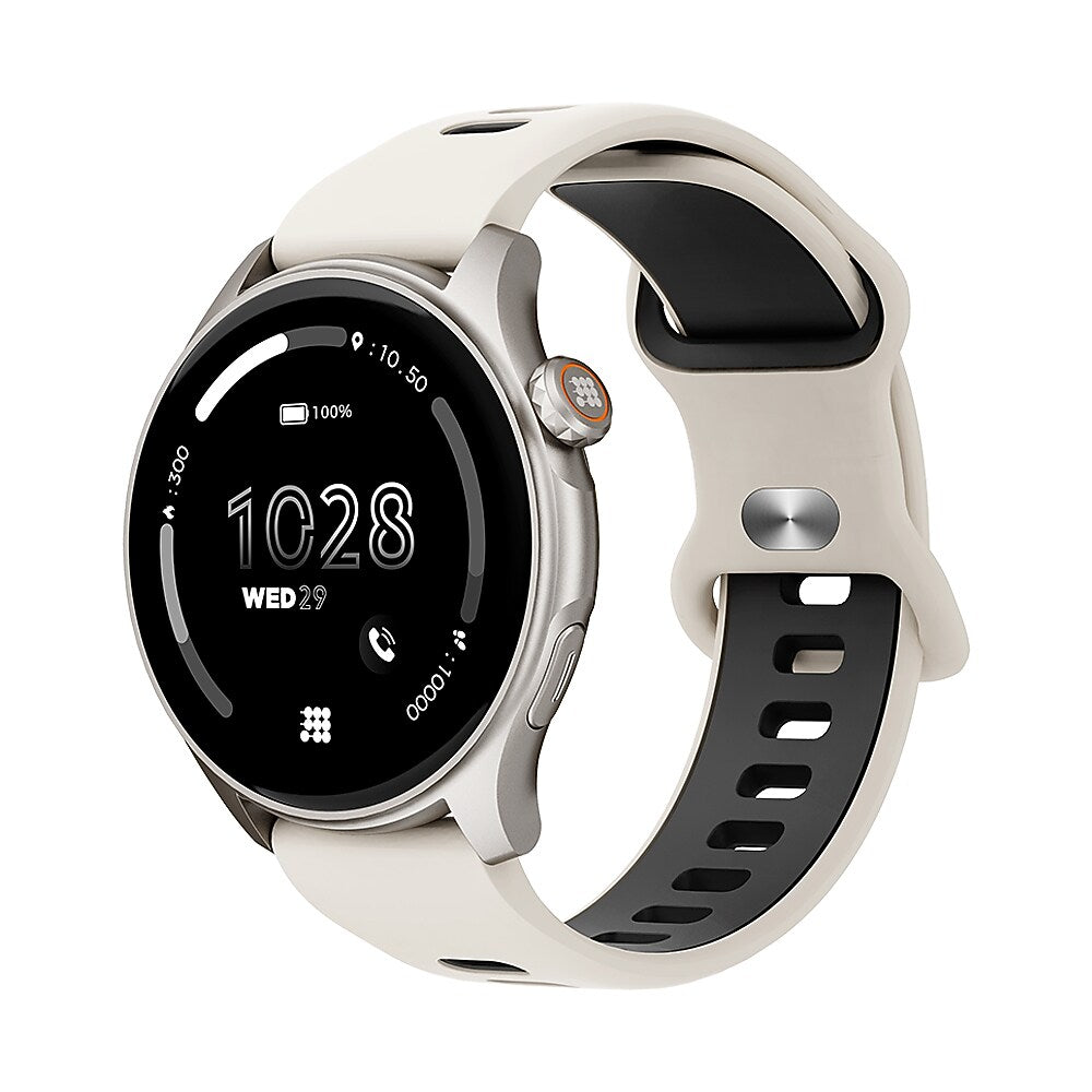 Cubitt AURA Smartwatch, 36.32mm, Aluminum Case, Light Gray Sport Band (CT-AURA8)