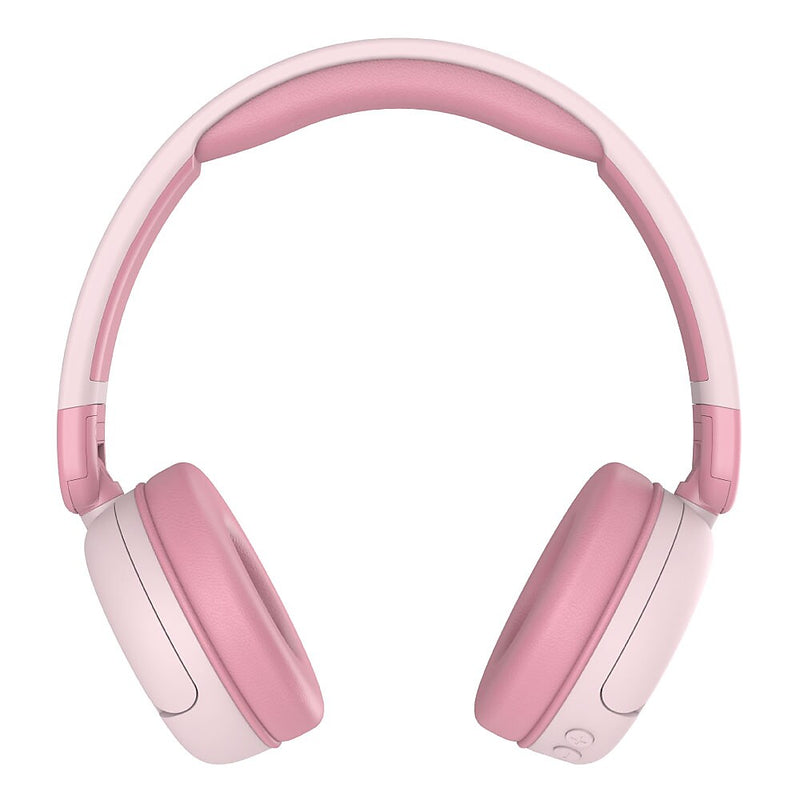 Cubitt Jr. Wireless Active Noise Canceling Over-Ear Headphones, Bluetooth, Dreamy Pink (CTANCJR-5)