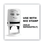 NIO® Ink Pad for NIO Stamp with Voucher, 2.75" x 2.75", Brave Red