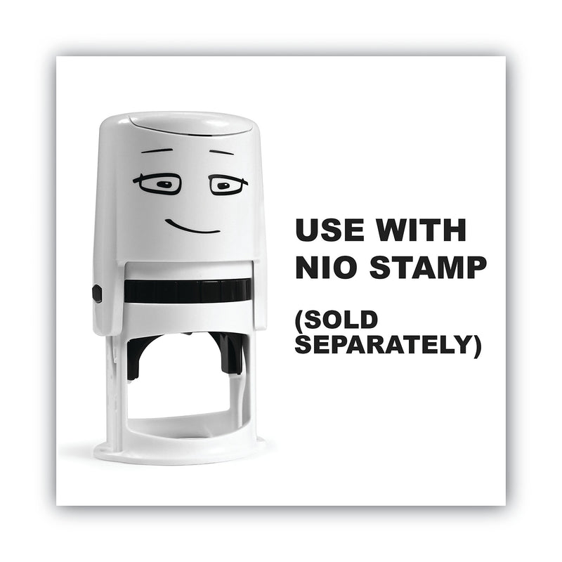 NIO® Ink Pad for NIO Stamp with Voucher, 2.75" x 2.75", Brave Red