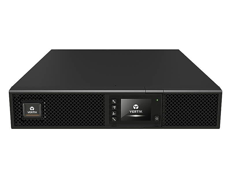 Vertiv Liebert GXT5 1500VA 2U Online Double Conversion UPS, 6-Outlet, Black (GXT5-1500LVRT2UXLN)
