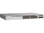 Cisco Catalyst 9200 24-Port Gigabit Ethernet Managed Switch, Silver (C9200L-24T-4X-E)