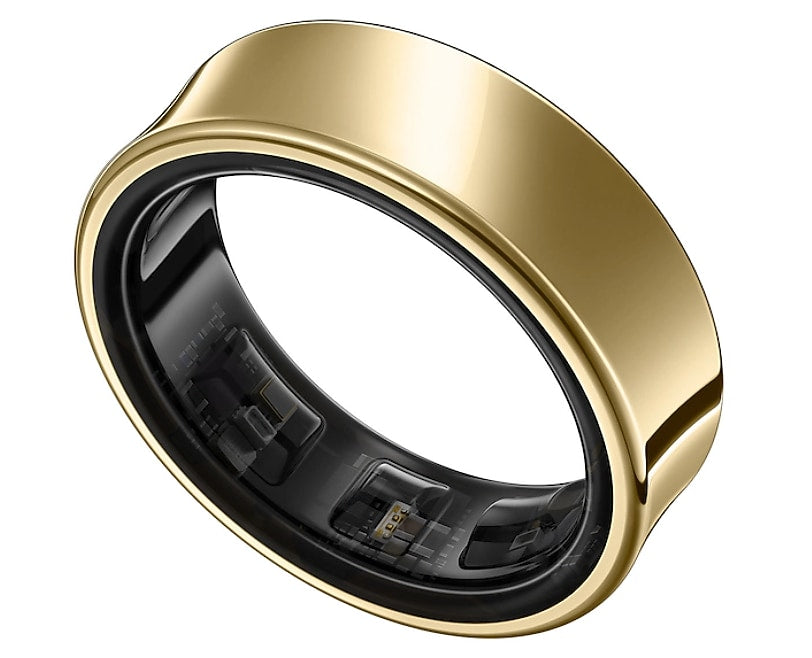 Samsung Galaxy Smart Ring - Size Before You Buy - Size 8, Titanium Gold (SM-Q508NZDAXAR)