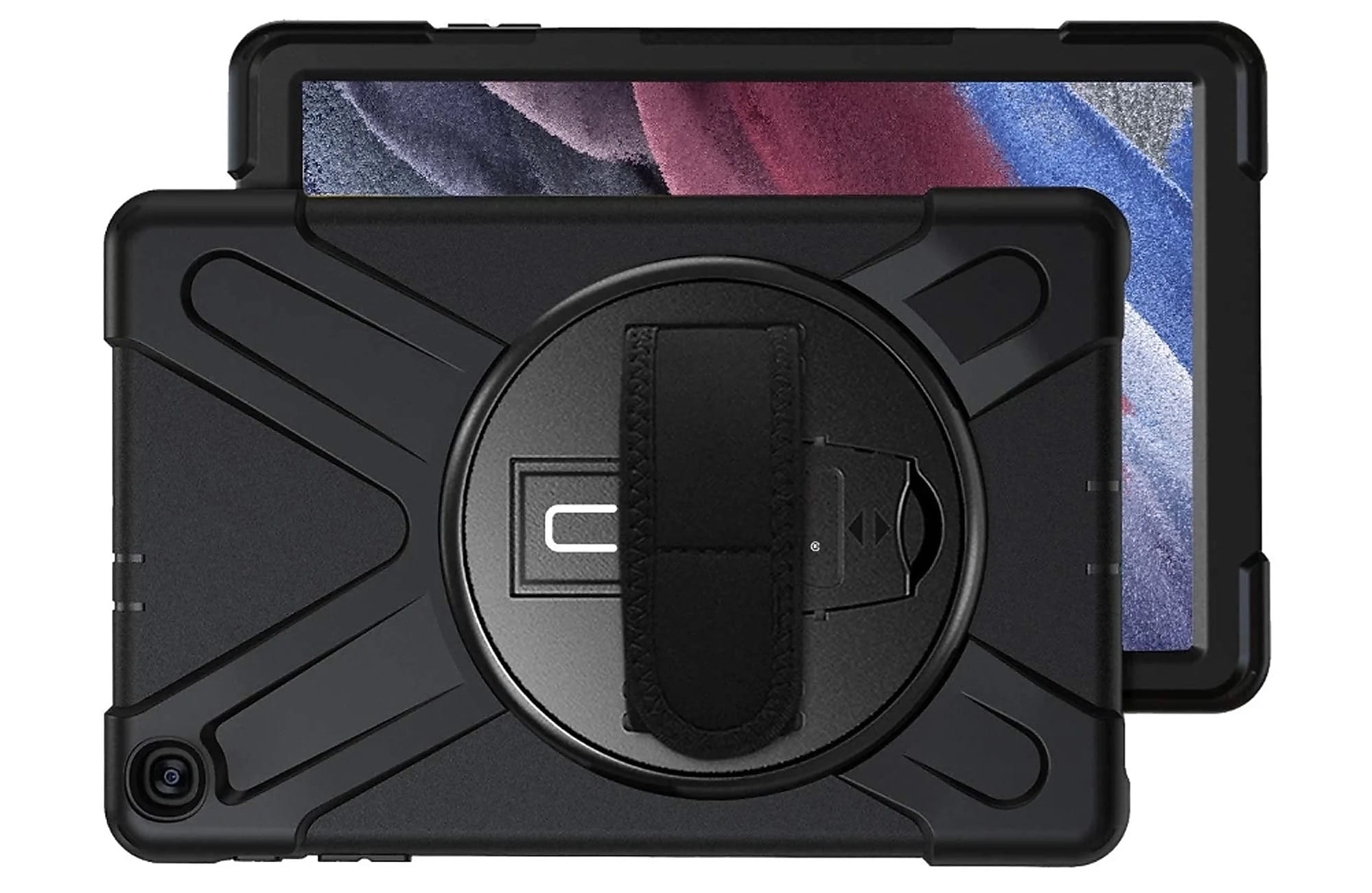 CODi Rugged Case for Samsung Tab A7 Lite 8.7" with Integrated Screen Protector, Black (SM-T220/T225)