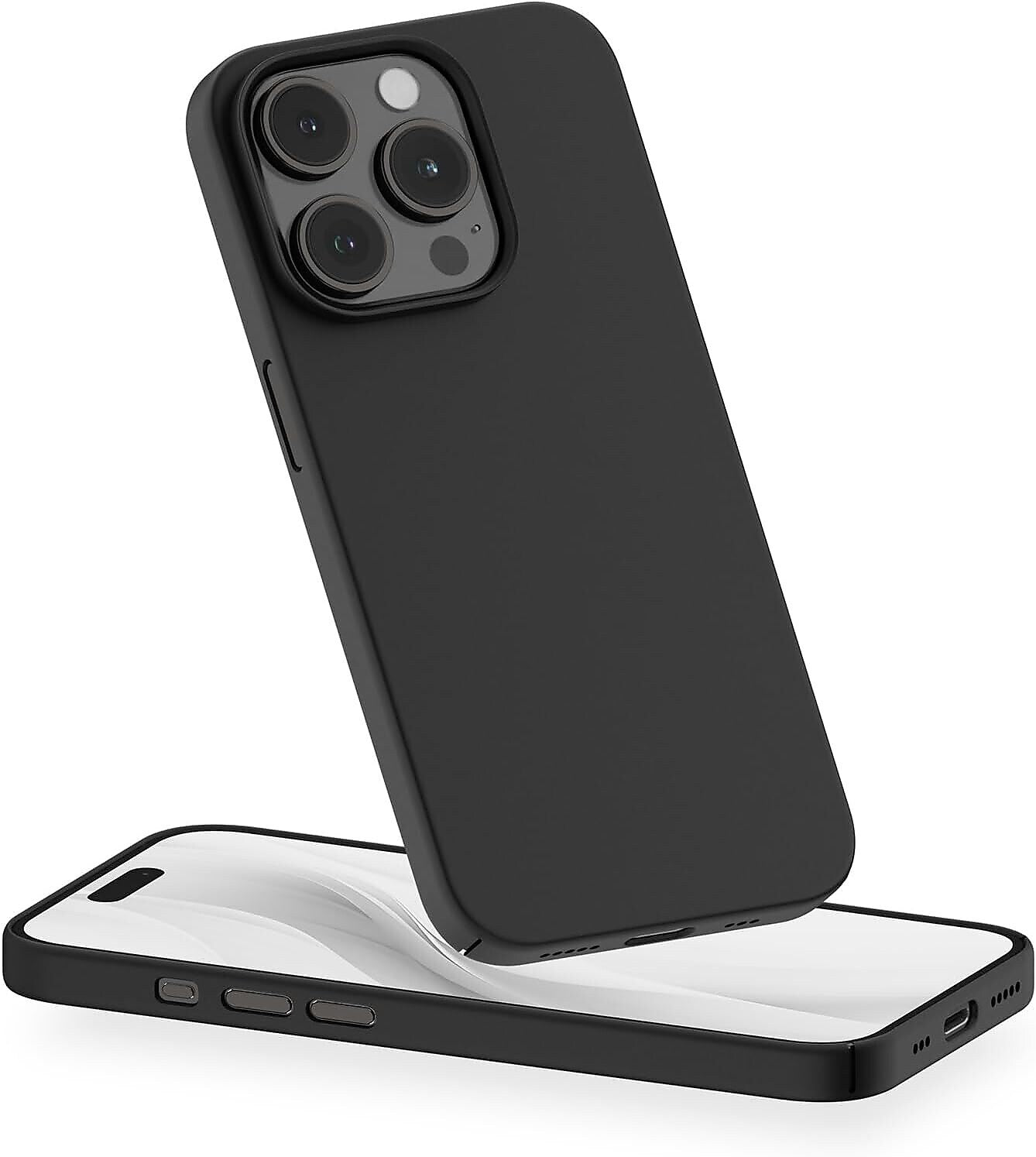 PEEL Magnetic MagSafe Phone Case for iPhone 15 Pro, Black (I15 PRO MAGSAFE BLAC)