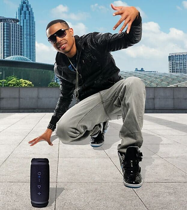 Morpheus 360 Sound Stage Portable Bluetooth Speaker (BT5850BLK)
