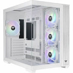Thermaltake View 380 TG ARGB Mid Tower Gaming Computer Case, Snow (CA-1Z2-00M6WN-00)