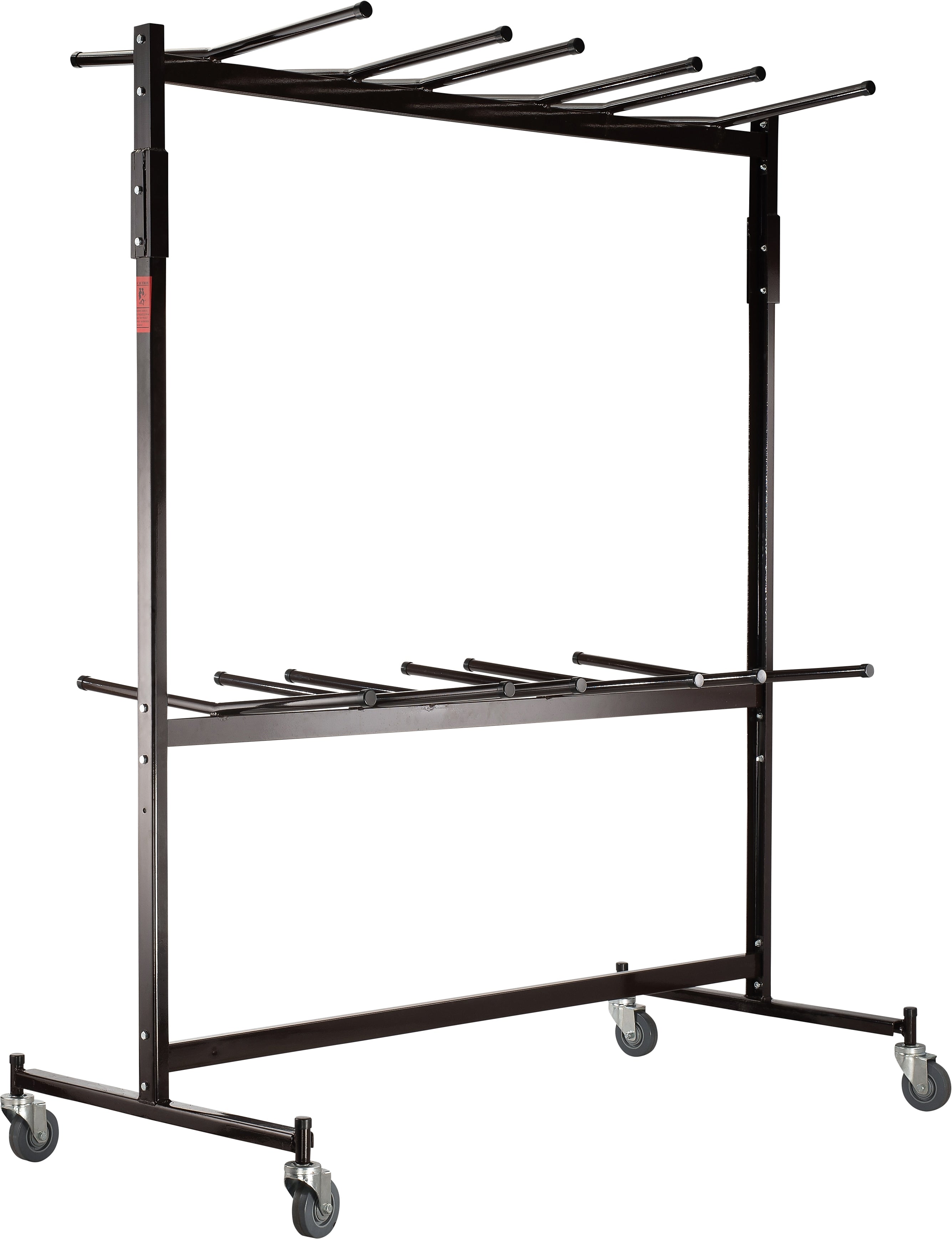 NPS Folding Chair Dolly Cart for Tall Backed Folding Chairs, 84 Chair Capacity (84/EXT-8)