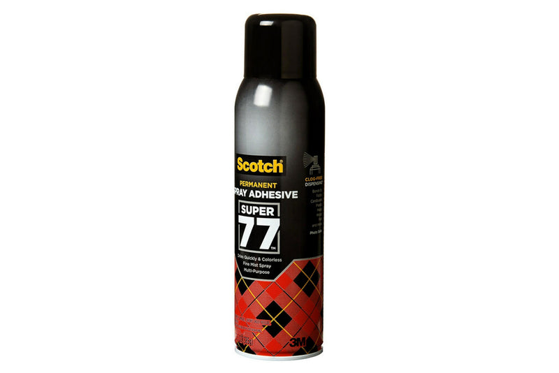 Scotch Super 77 Multi-Purpose Adhesive, 13.5 oz., Clear (SUPER77)