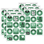 Trend Enterprises Pickleball DILL-ight Dill Pickle Scent Scratch 'n Sniff Stinky Stickers, Green, 48/Pack, 6 Packs/Bundle
