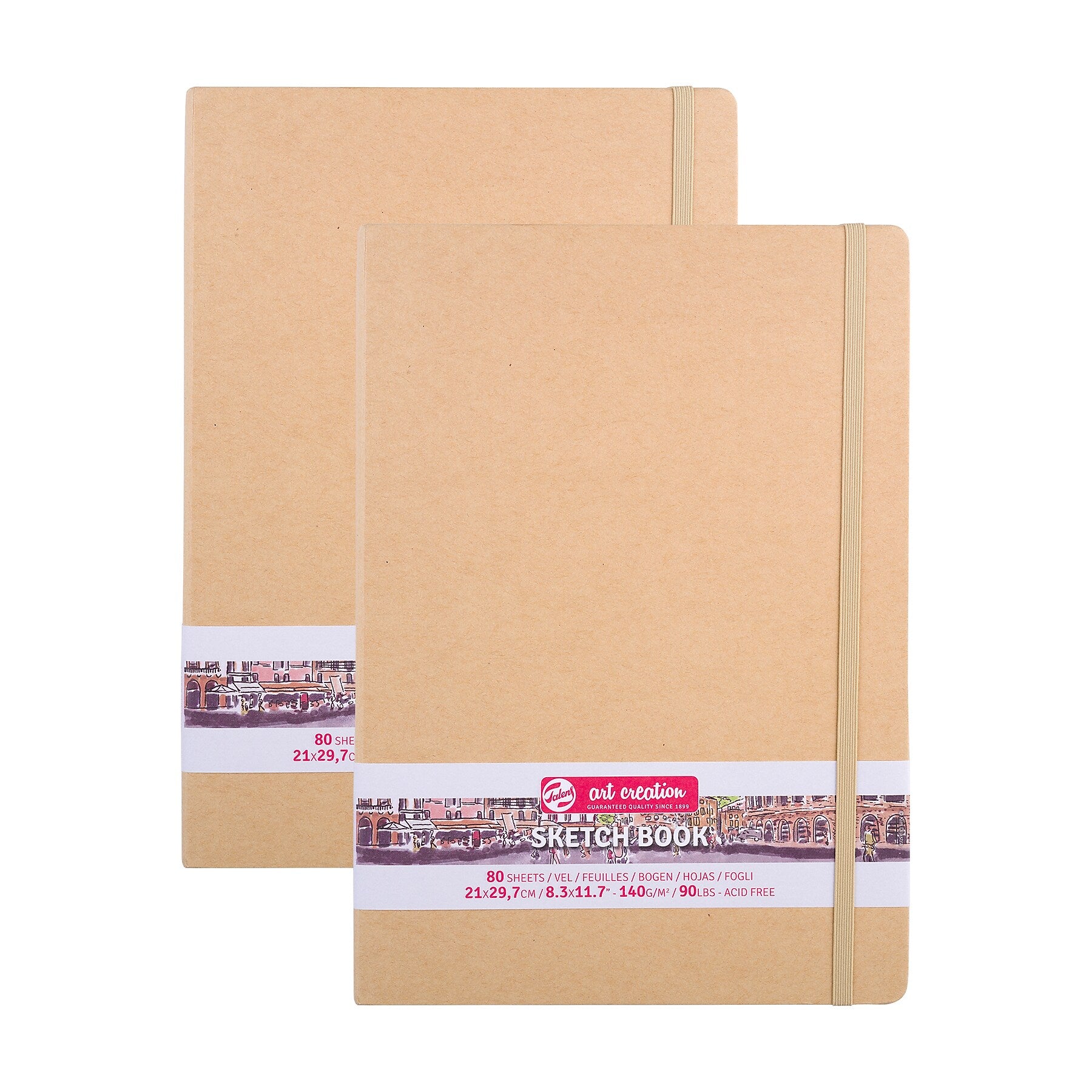 Talens Art Creation 8.3" x 11.7" Sketch Book, 80 Sheets/Book, 2/Bundle (TLN9314433M-2)