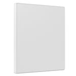 Staples 1/2" 3-Ring View Binders, White, 12/Pack (23740/21682)