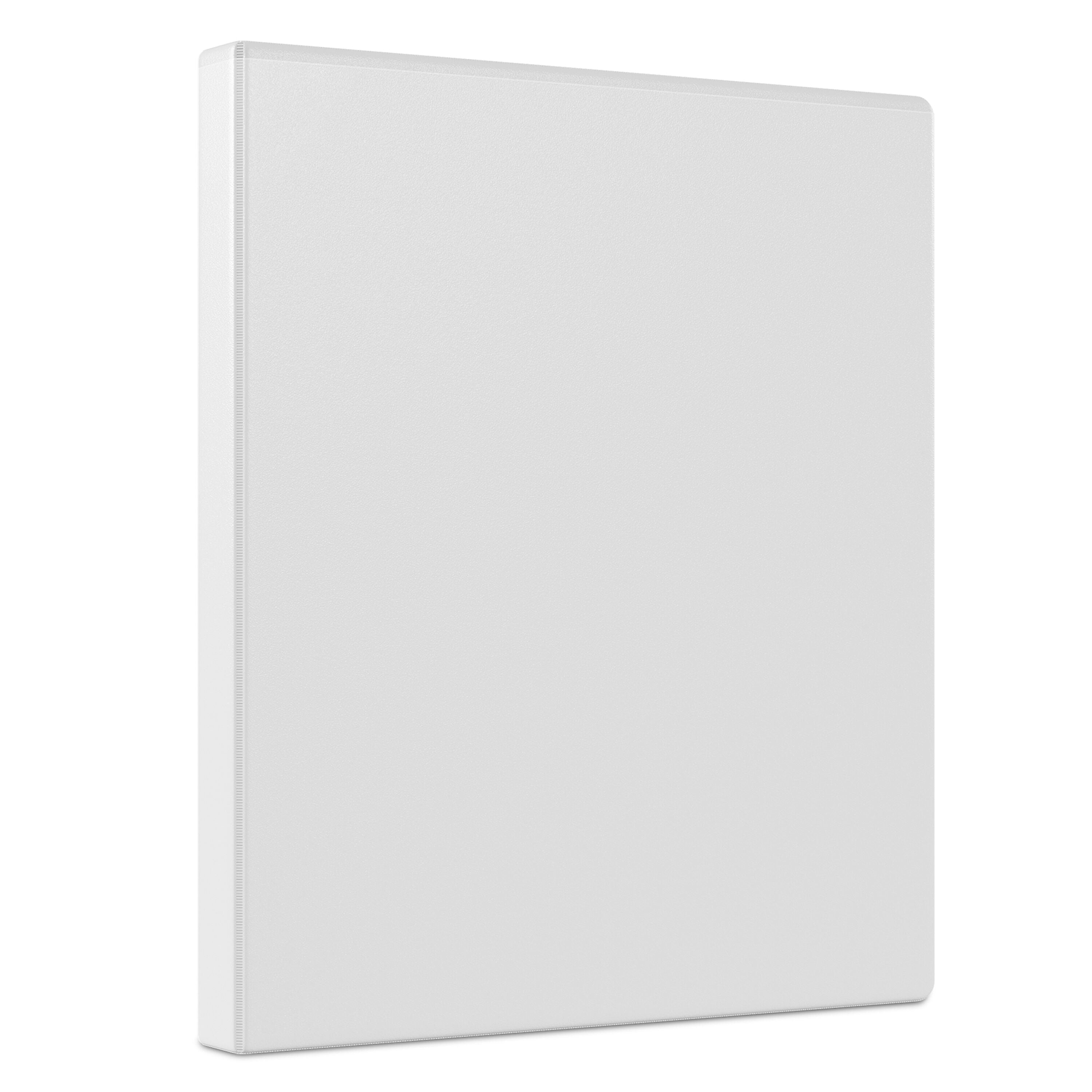 Staples 1/2" 3-Ring View Binders, White, 12/Pack (23740/21682)