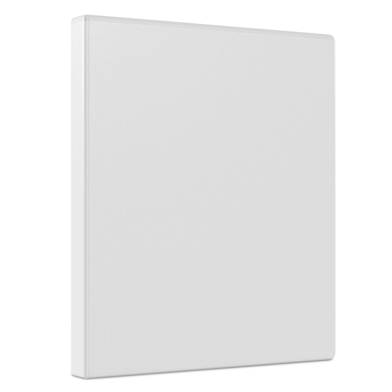 Staples 1/2" 3-Ring View Binders, White, 12/Pack (23740/21682)