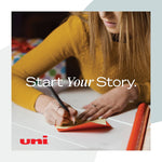 uni-ball Rollerball Pens, Micro Point, Black Ink, Dozen (60151)