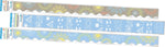 Barker Creek Double-Sided Border Set, Calming Colors, 3 designs, 38/Set (4036)