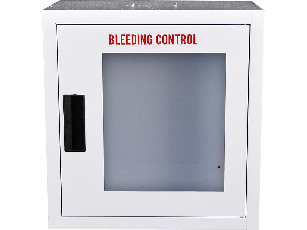 First Aid Only Bleeding Control Empty Multi Victim Cabinet, without Alarm, Large  (91541)