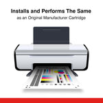 Staples 64XL/64 Remanufactured Black High Yield and Tri-Color Ink Cartridges Replacement for HP 3YP23AN#140, 2/Pack