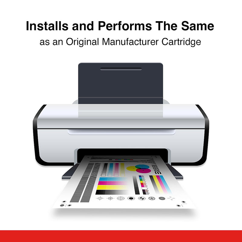 Staples 64XL/64 Remanufactured Black High Yield and Tri-Color Ink Cartridges Replacement for HP 3YP23AN#140, 2/Pack
