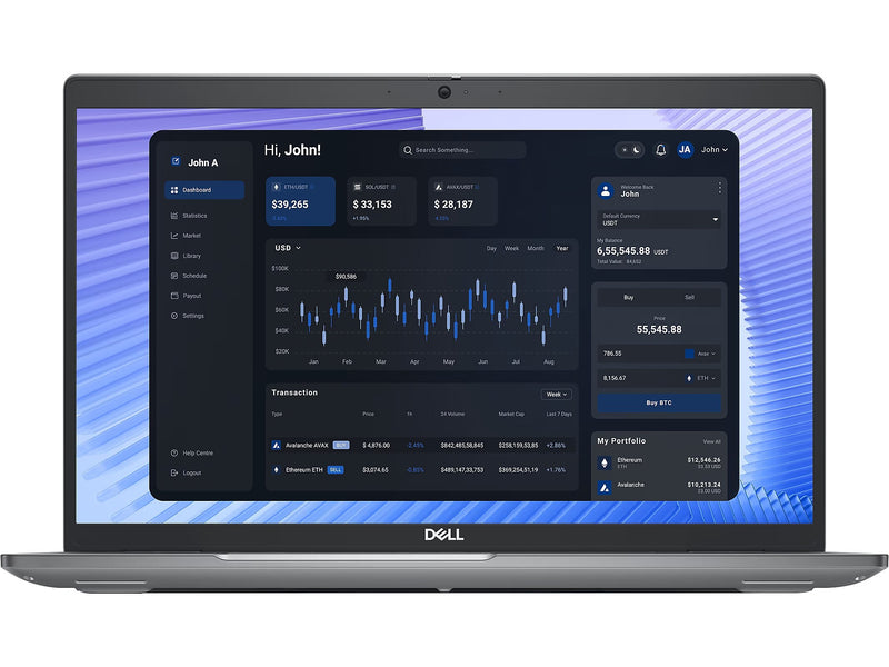 Dell Precision 3590 15.6" Laptop, Intel Core Ultra 5-125H, 16GB Memory, 256GB SSD, Windows 11 Pro (CF97V)