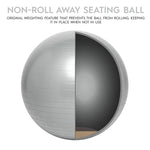 Bouncy Bands Balance Ball, 55cm, Silver (BBAWBS55SI)