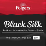 Folgers Black Silk Ground Coffee, Dark Roast, 22.6 oz., Each (SMU30439)