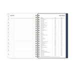 2026 Blue Sky Ashlyn 5" x 8" Calendar Year Weekly & Monthly Planner, Plastic Cover, Multicolored (143958-26)