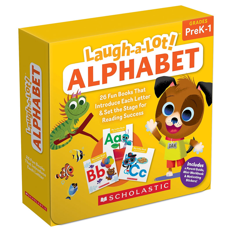 Scholastic Teaching Solutions Laugh A Lot Alphabet Boxed Set, 26/Set