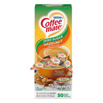 Coffee mate Zero Sugar Hazelnut Liquid Creamer, .375oz., 50/Box, 4 Boxes/Carton (NES98468CT)