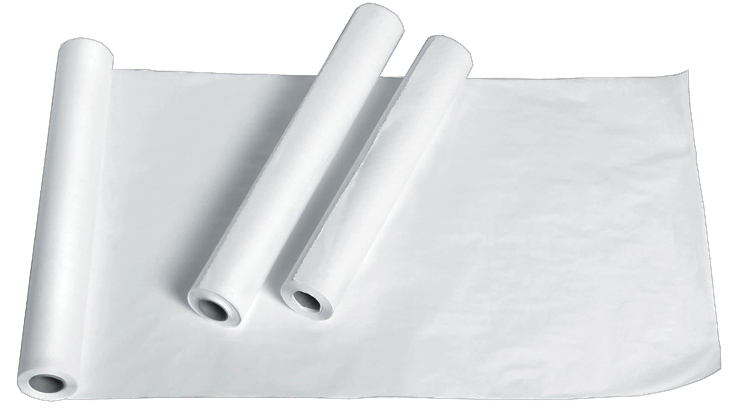 Medline Deluxe 21" x 125' Exam Table Paper, White, Crepe, 12/Carton (NON24325)