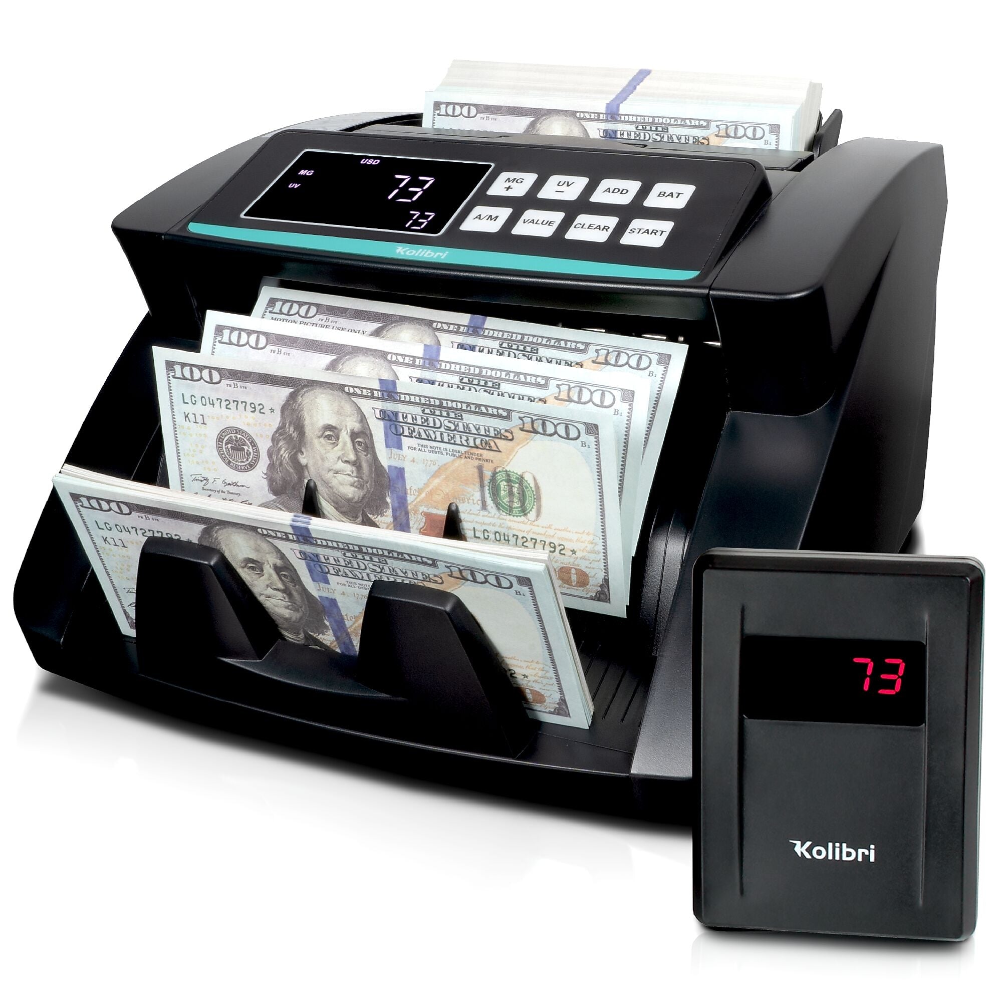 Kolibri Bill Counter, Black (B-KOLIBRI)