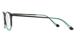 SAV Tri-focus Blue Light +2.50 Reading Glasses, Green (E2307)