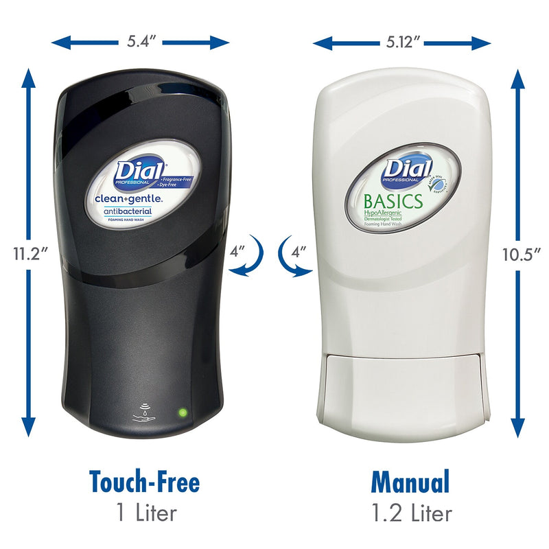 Dial Professional Complete FIT Foaming Hand Soap Refill, 40.5 Fl. Oz., 3/Carton (DIA16670)