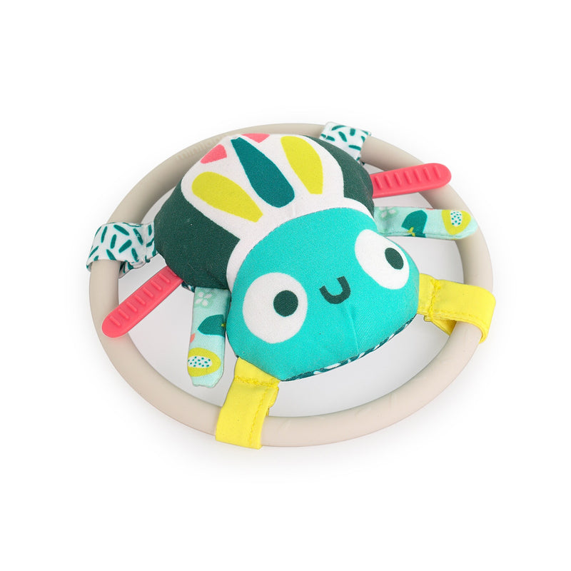 MINILAND Feel to Learn: Spider Rattle, Multicolored (MLE97321)